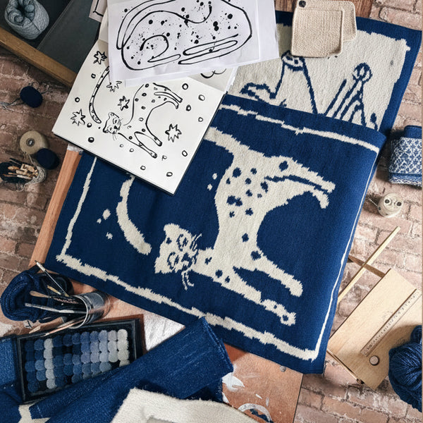 The Leopard Hand Woven Wall Art