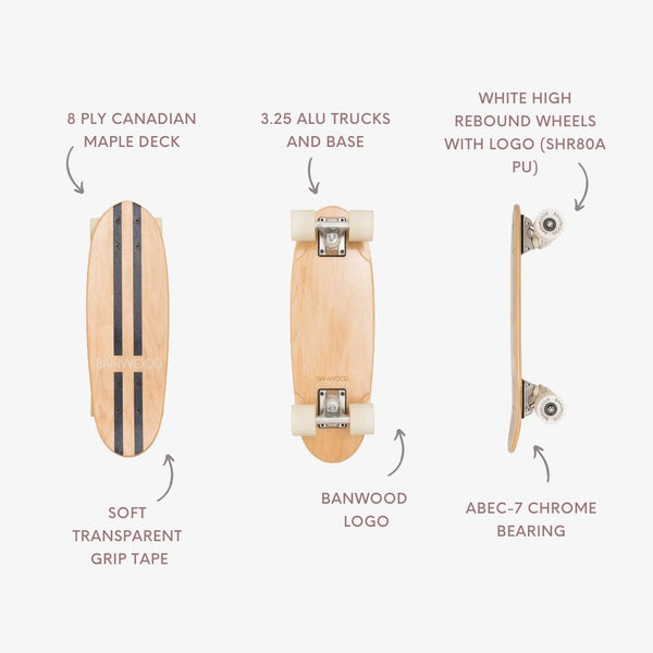 Banwood Kids Skateboard (Navy Blue)