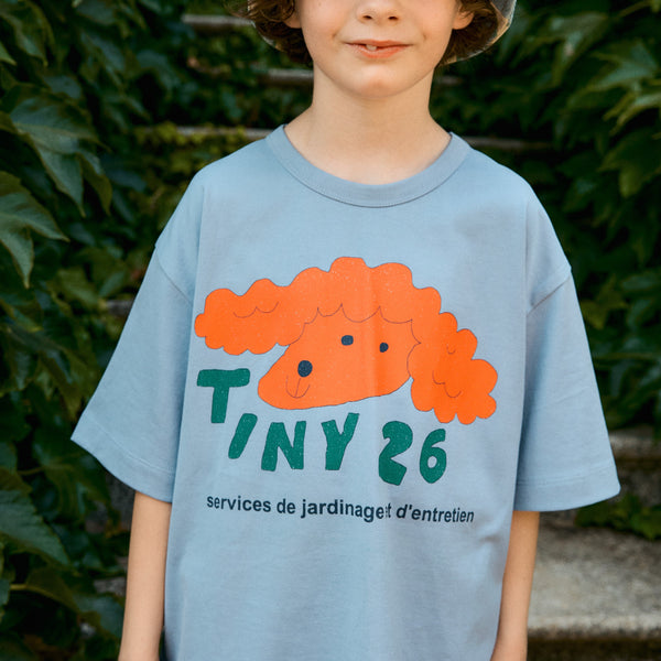 Red Dog Face Cotton T-shirt