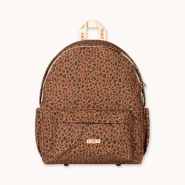 Mini Animal Print Cotton Backpack