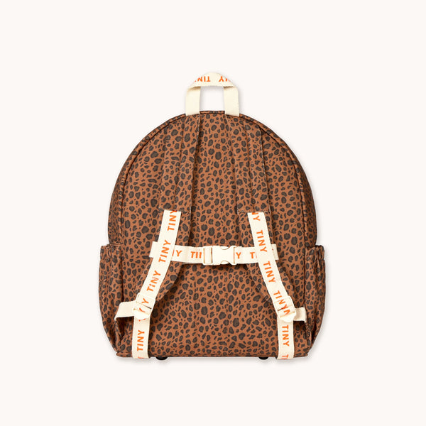 Mini Animal Print Cotton Backpack