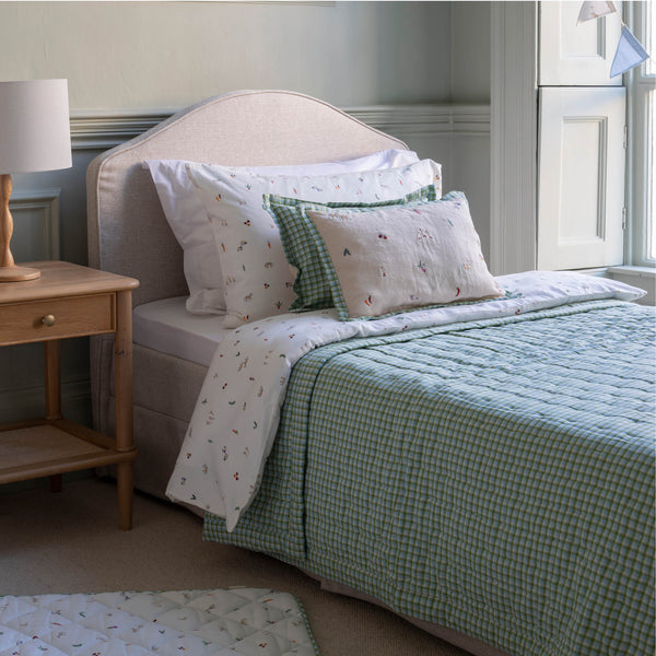 Organic Cotton Single Bedding Set  (Little Farm)