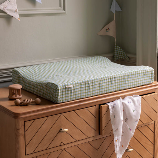 Baby Changing Mat (Greenhouse Gingham)