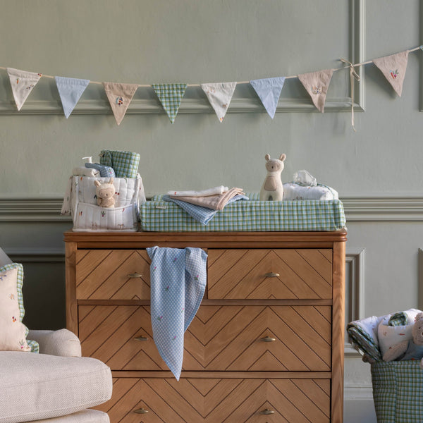 Baby Changing Mat (Greenhouse Gingham)
