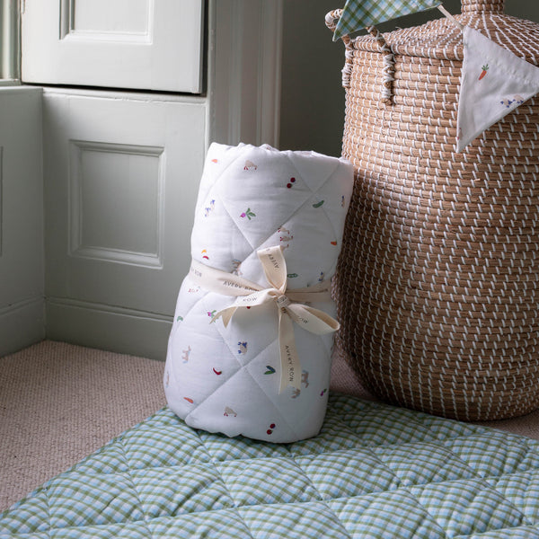 Quilted Stay & Play Mat (Little Farm)