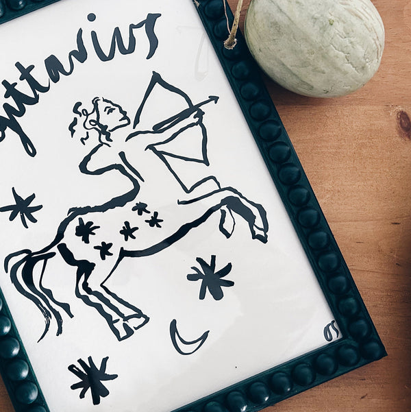 Sagittarius Star Sign Art Print