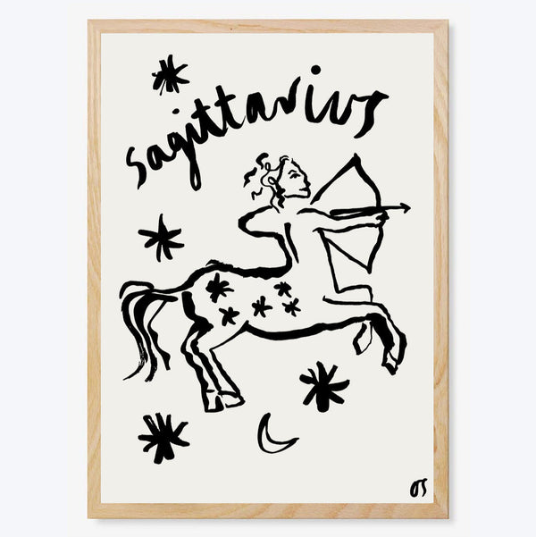 Sagittarius Star Sign Art Print