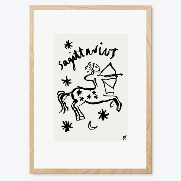 Sagittarius Star Sign Art Print