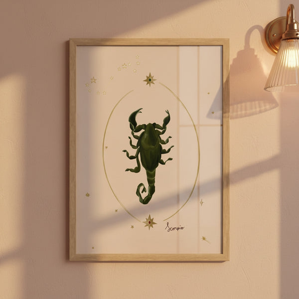 Scorpio Art Print