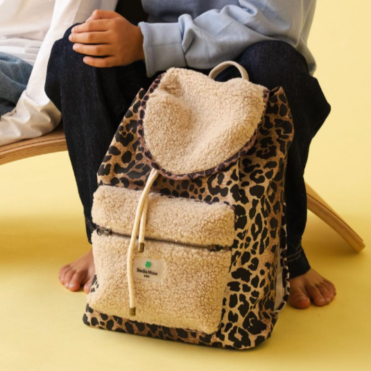 Cheetah print mini backpack hotsell