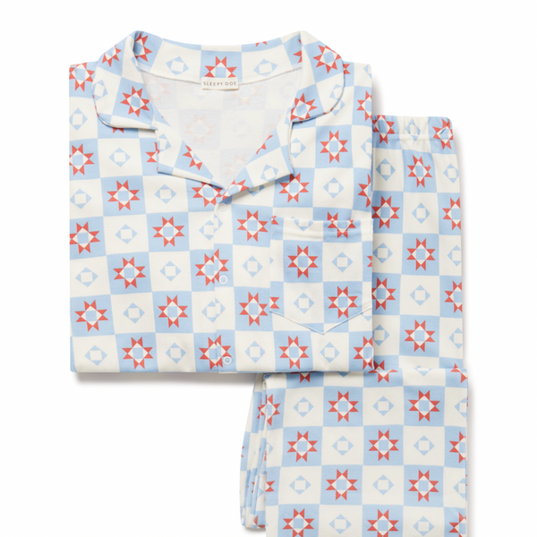 MAMA Patchwork Star Pyjama Set