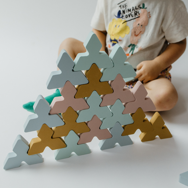 Trianglo Puzzle Foam Shapes