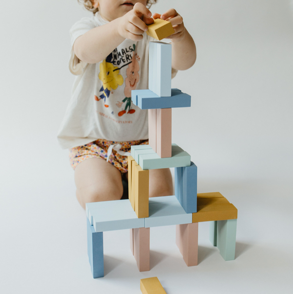 Tower Block Foam Play Set