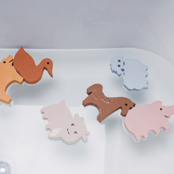 Waterfun Farm Bath Foam Toy 6 Pack