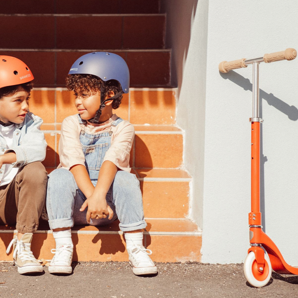 Banwood Kids Maxi Scooter with Basket (Red)