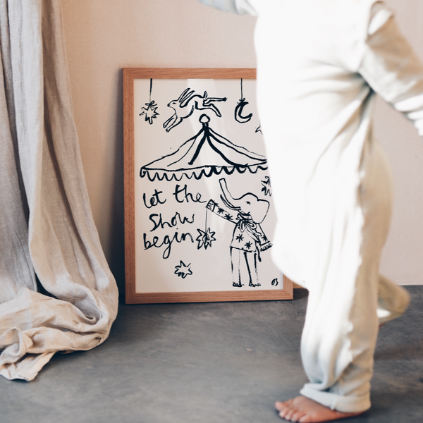 Let the Show Begin EXCLUSIVE Art Print