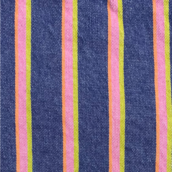 Ever Wide Denim Stripe Straight Leg Trousers