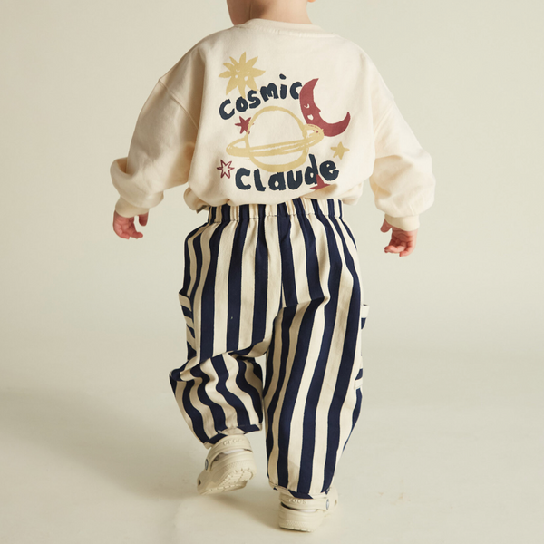 Emerson Midnight Striped Trouser