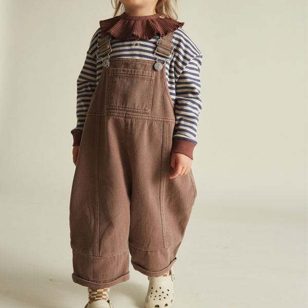 Blythe Washed Coco Cotton Dungarees