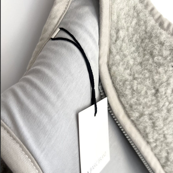 MAMA Clara 100% Wool Vest (Grey)