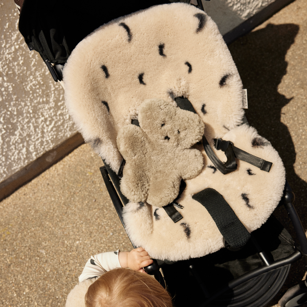 ORGANIC ZOO X BINI Midnight Moon Merino Sheepskin Snuggler