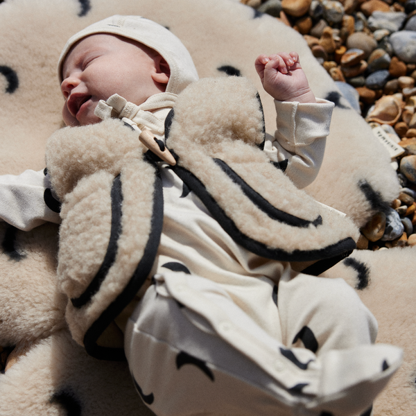 ORGANIC ZOO X BINI Midnight Moon Merino Sheepskin Snuggler