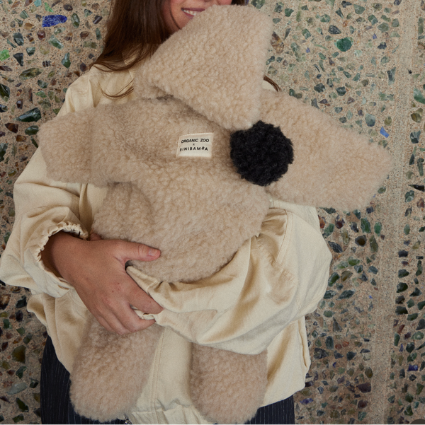 ORGANIC ZOO X BINI Merino Wool Snugglesuit (Peanut)