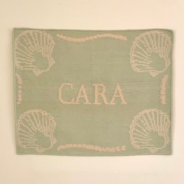 The Shell Hand Woven Personalised Wall Art