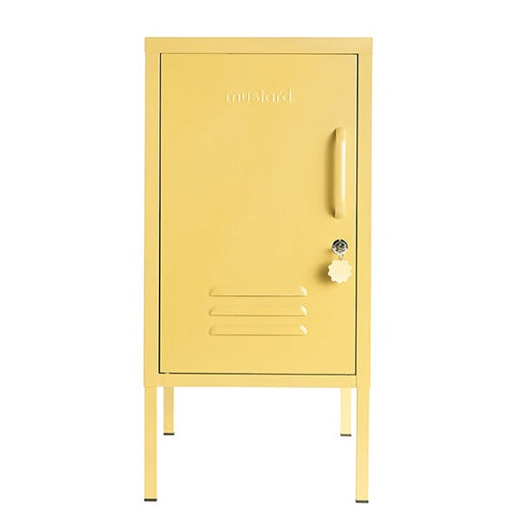 The Shorty Single Door Locker Cabinet (Butter) (Opens to Left)