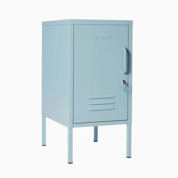 The Shorty Single Door Locker Cabinet (Ocean) (Opens to Left)