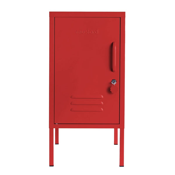 The Shorty Single Door Locker Cabinet (Poppy) (Opens to Left)