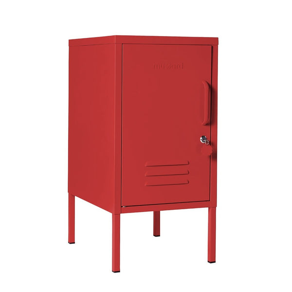 The Shorty Single Door Locker Cabinet (Poppy) (Opens to Left)