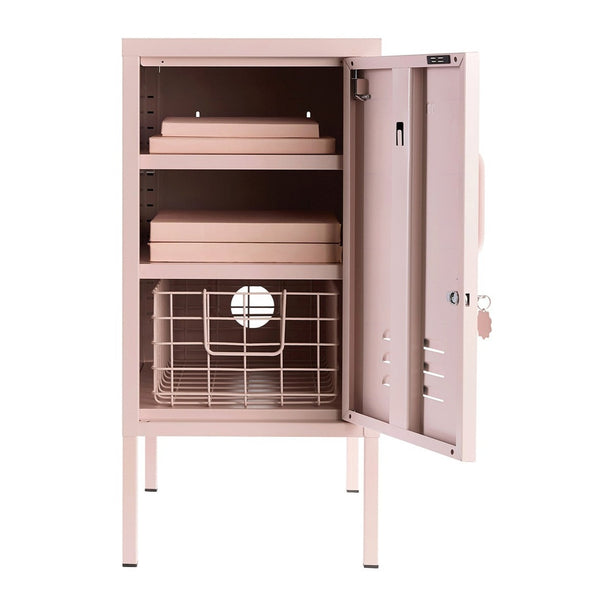 The Shorty Single Door Locker Cabinet (Blush) (Opens to Right)