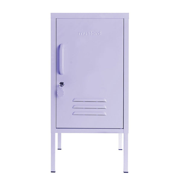 The Shorty Single Door Locker Cabinet (Lilac) (Opens to Right)