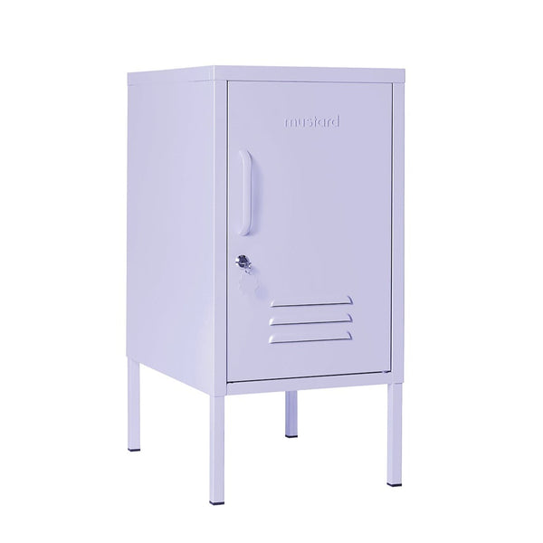 The Shorty Single Door Locker Cabinet (Lilac) (Opens to Right)