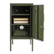 The Shorty Single Door Locker Cabinet (Olive) (Opens to Right)