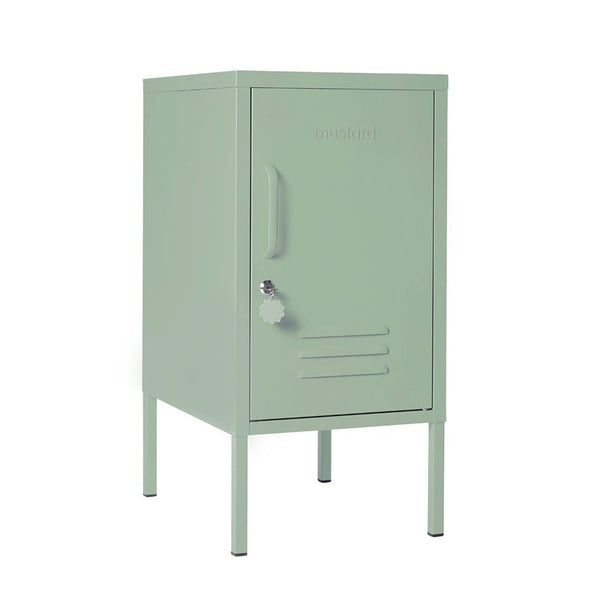 The Shorty Single Door Locker Cabinet (Sage) (Opens to Right)