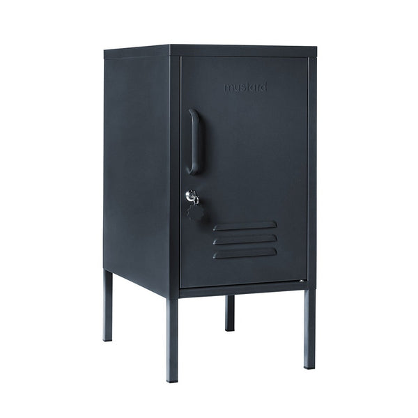 The Shorty Single Door Locker Cabinet (Slate) (Opens to Right)