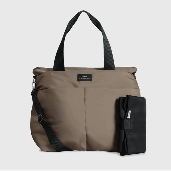 Sigrid Eco Changing Bag With Changing Mat (Mocha)