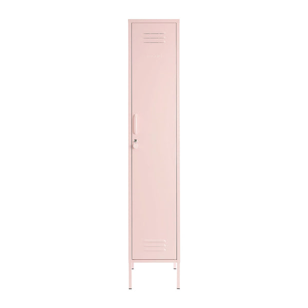The Skinny Single Door Locker Cabinet (Blush)
