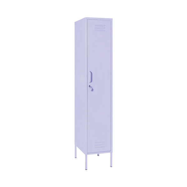 The Skinny Single Door Locker Cabinet (Lilac)