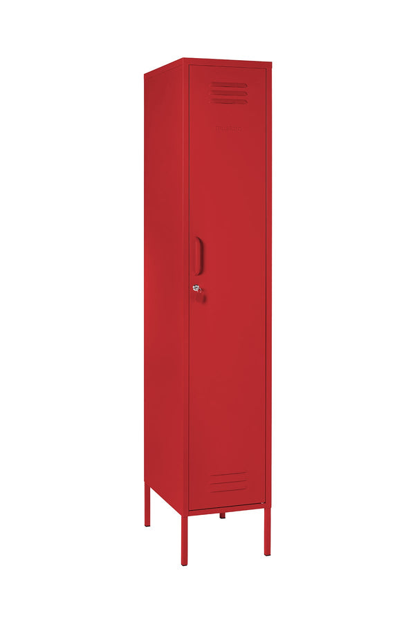 The Skinny Single Door Locker Cabinet (Poppy)