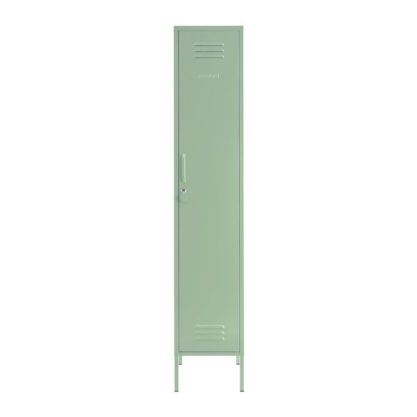 The Skinny Single Door Locker Cabinet (Sage)