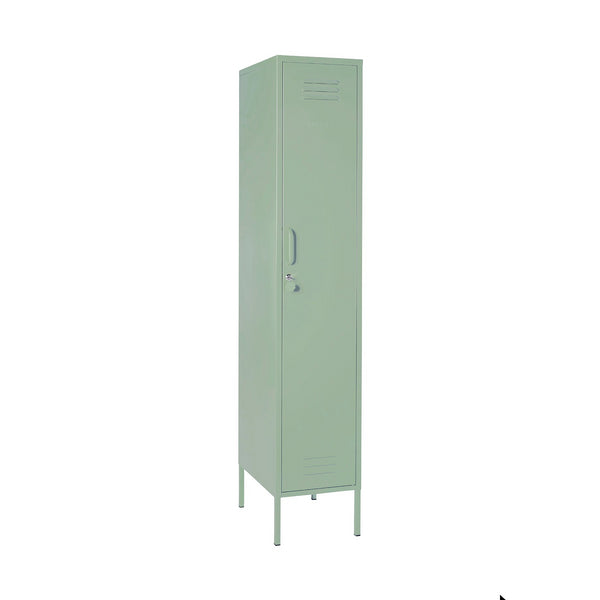 The Skinny Single Door Locker Cabinet (Sage)