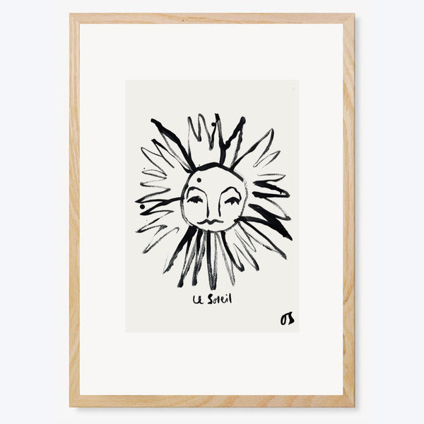 Le Soleil Art Print