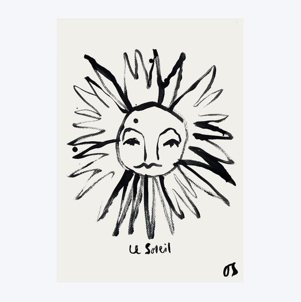 Le Soleil Art Print