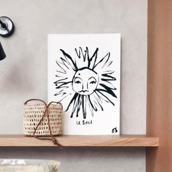 Le Soleil Art Print