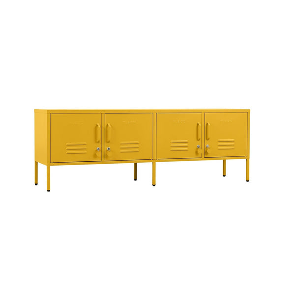 The Standard Four Door Locker Unit (Mustard)
