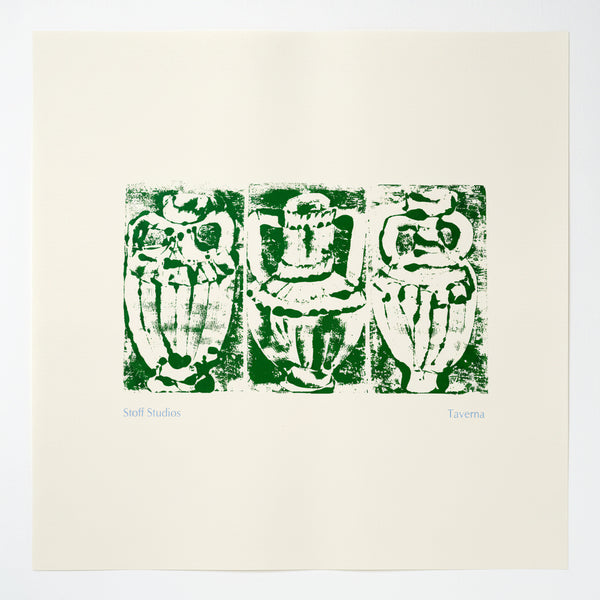 Taverna Art Print (Pea Green)