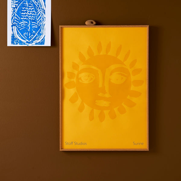 Sunne Art Print (Lemon)